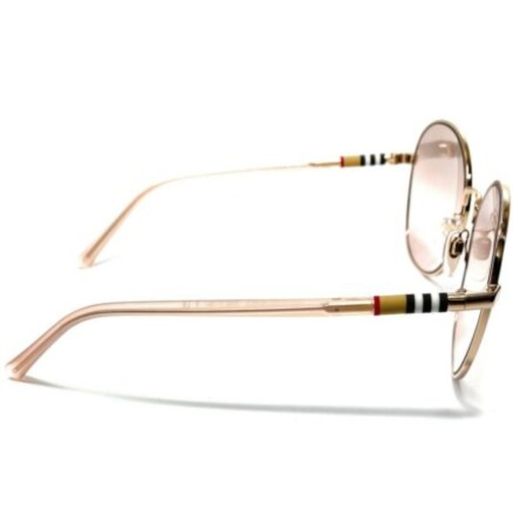 Burberry Women\'s Gold and Brown Sunglasses! main image 4